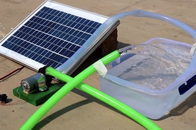 Video Build Your Own Solar Powered Water Pump 