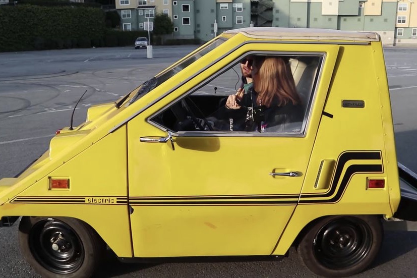 Video The Giant Yellow Computer Mouse That Is Actually A Car